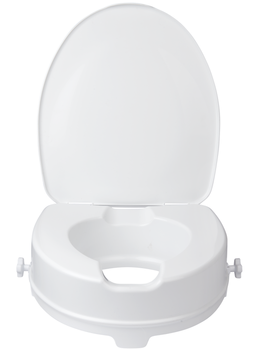 CARE+ Toiletseat Raiser with Lid Komforta+